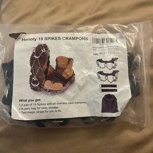 19-Spike Crampons - Brown/Black